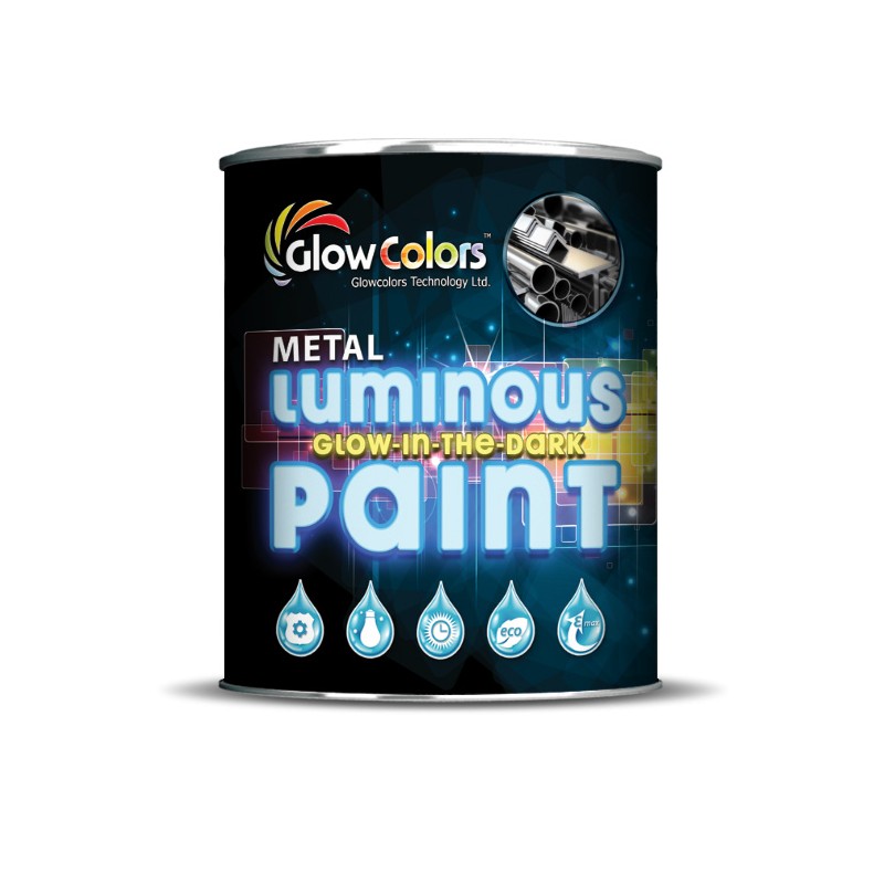 Glow in the dark paint for metal luminous paint glowcolors