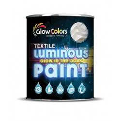 Glow in the dark paint for textile